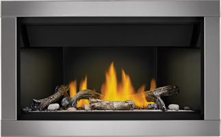Acsent BL36 Shore Fire Driftwood Silver Surround
