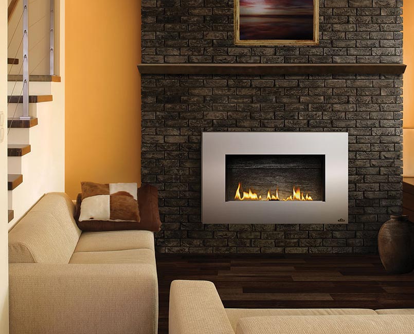 Napoleon Direct Vent Gas Fireplaces, Direct Vent Fireplace Wall Mount